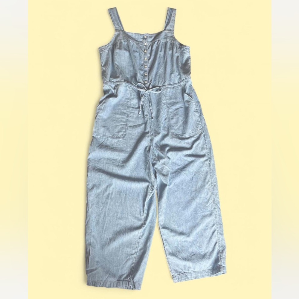 Soft Denim Jumpsuit